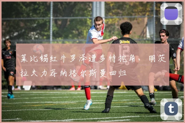 莱比锡红牛罗泽遭多特挖角，明茨拉夫力荐纳格尔斯曼回归